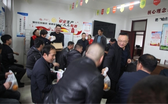潞阳李阳煤业  爱心驰援生产线,捷报奏响收官战